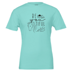 BeYoutiful Horse Tee in Teal designed by Bricole Reincke for Equestrian Life®.