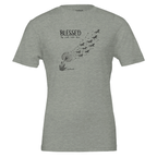Blessed Wishes Horse Tee (Athletic Heather) designed by Bricole Seigler Reincke