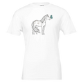 Butterfly Kisses Appaloosa Horse Tee designed by Bricole Reincke for Equestrian Life®.