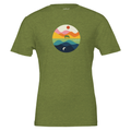 Daybreak Journey Horse Tee (Heather Green) designed by Bricole Reincke