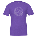 Horse Bloom Crest Tee designed by Bricole Reincke for Equestrian Life®.