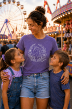Equestrian Life Horse Bloom Crest Tee designed by Bricole Reincke