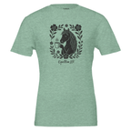 Horse Drinking Coffee Tee designed by Bricole Reincke for Equestrian Life®.