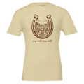 Keep Horses Wild Tee in Natural designed by Bricole Reincke for Equestrian Life®.