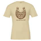 Keep Horses Wild Tee in Natural designed by Bricole Reincke for Equestrian Life®.