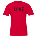 LOVE Horse Tee (Red) designed by Bricole Reincke