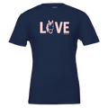LOVE Horse Tee (Navy) designed by Bricole Reincke