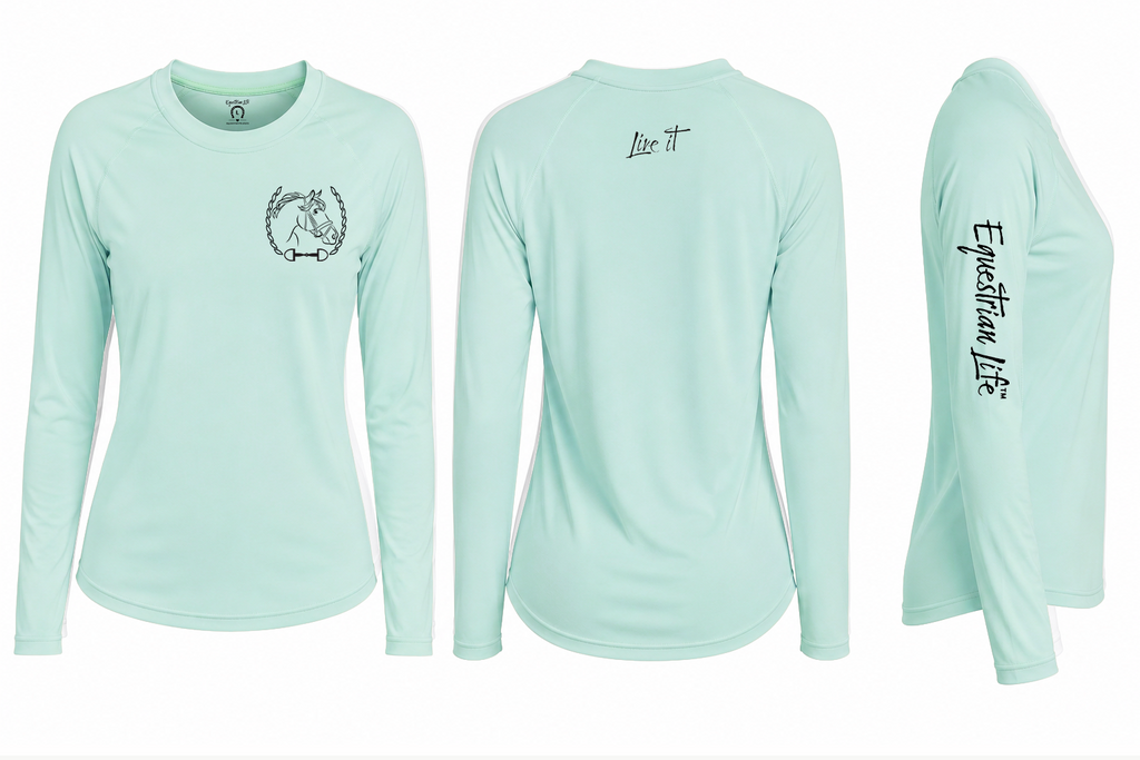Horse Head Sunshirt | Women’s Dry Fit Long Sleeve