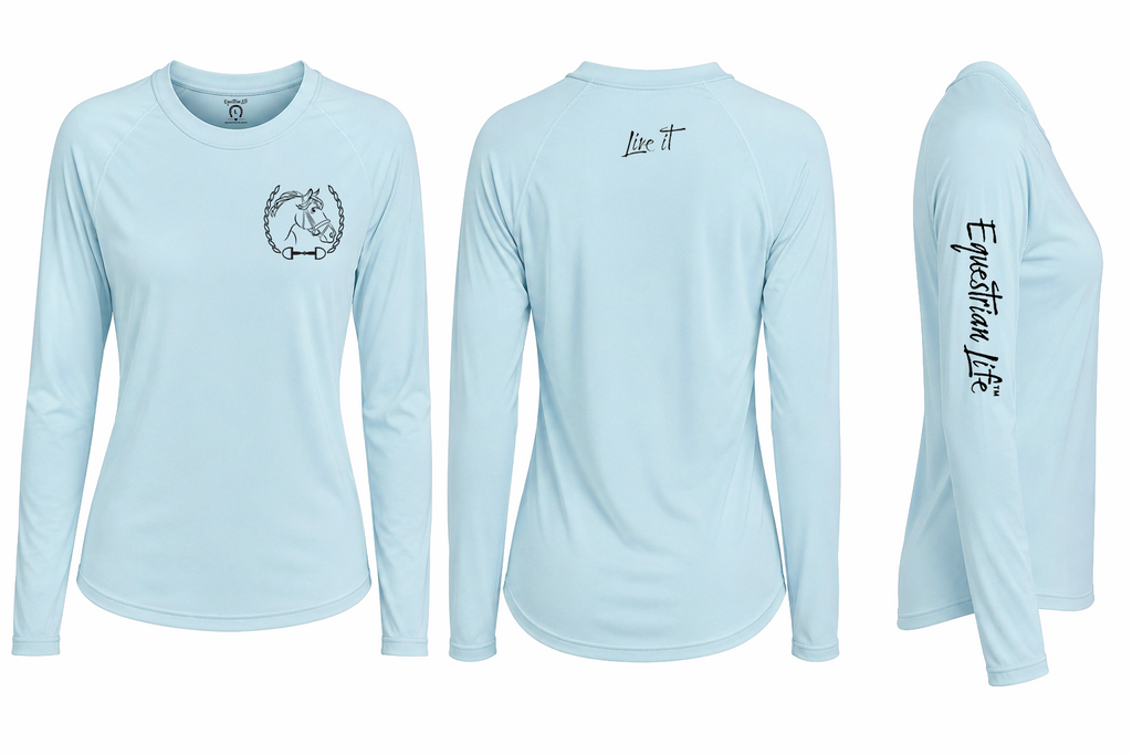 Horse Head Sunshirt | Women’s Dry Fit Long Sleeve