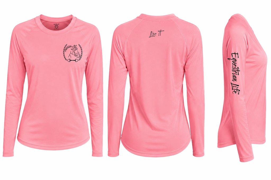 Horse Head Sunshirt | Women’s Dry Fit Long Sleeve