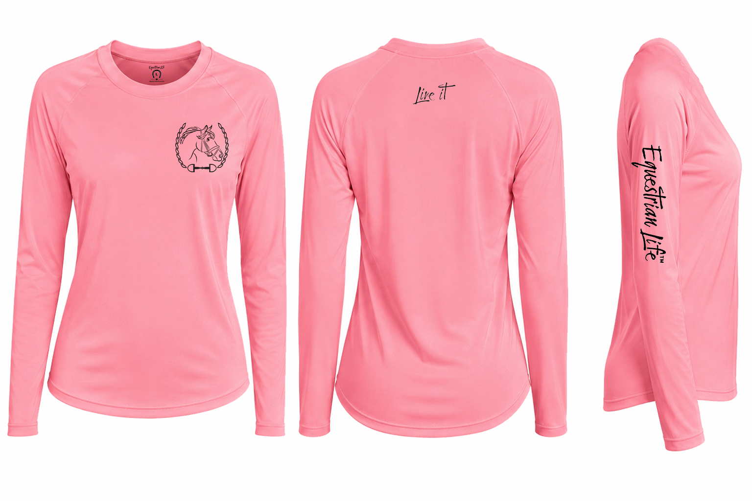Horse Head Sunshirt | Women’s Dry Fit Long Sleeve