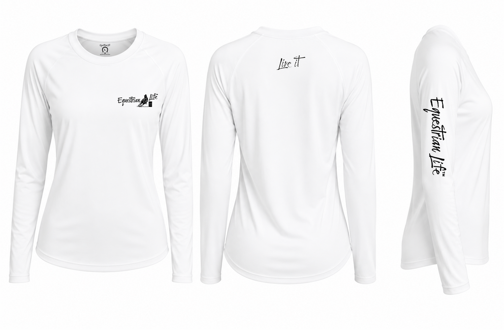 Barrel Racing Sunshirt | Women’s Dry Fit Long Sleeve