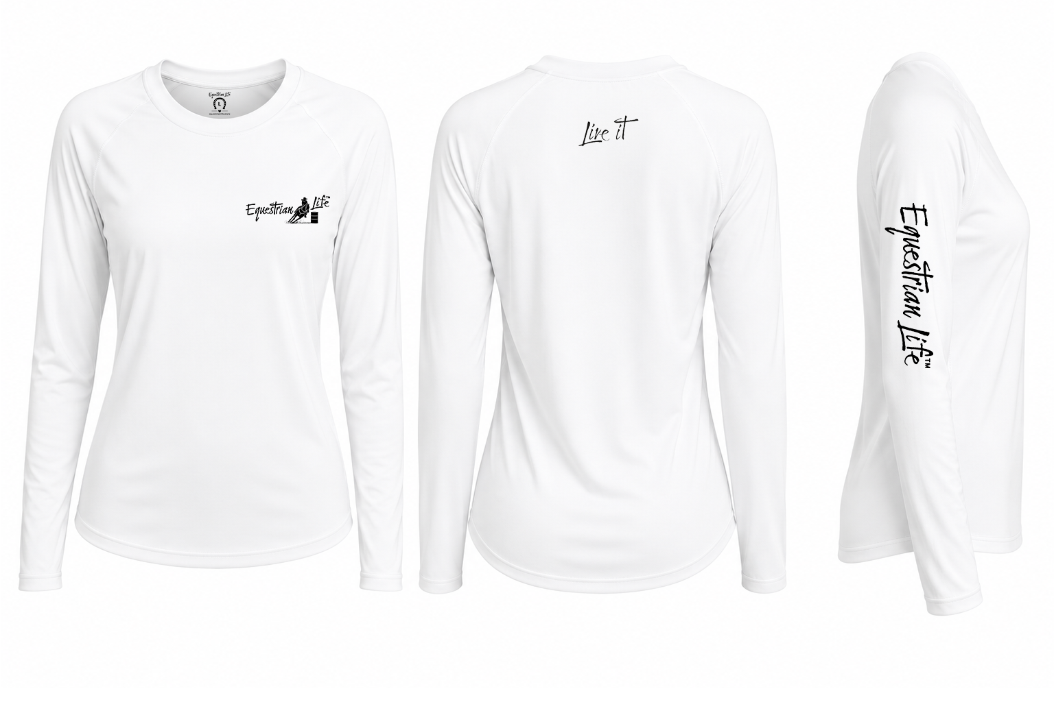Barrel Racing Sunshirt | Women’s Dry Fit Long Sleeve