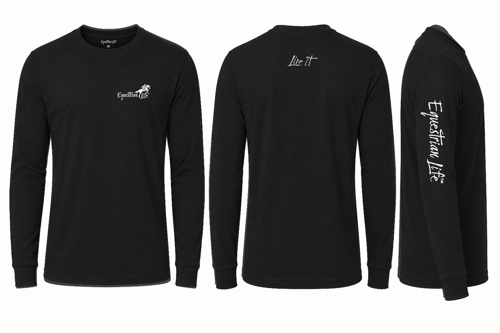 Hunter Jumper Long Sleeve Tee | Unisex Cotton