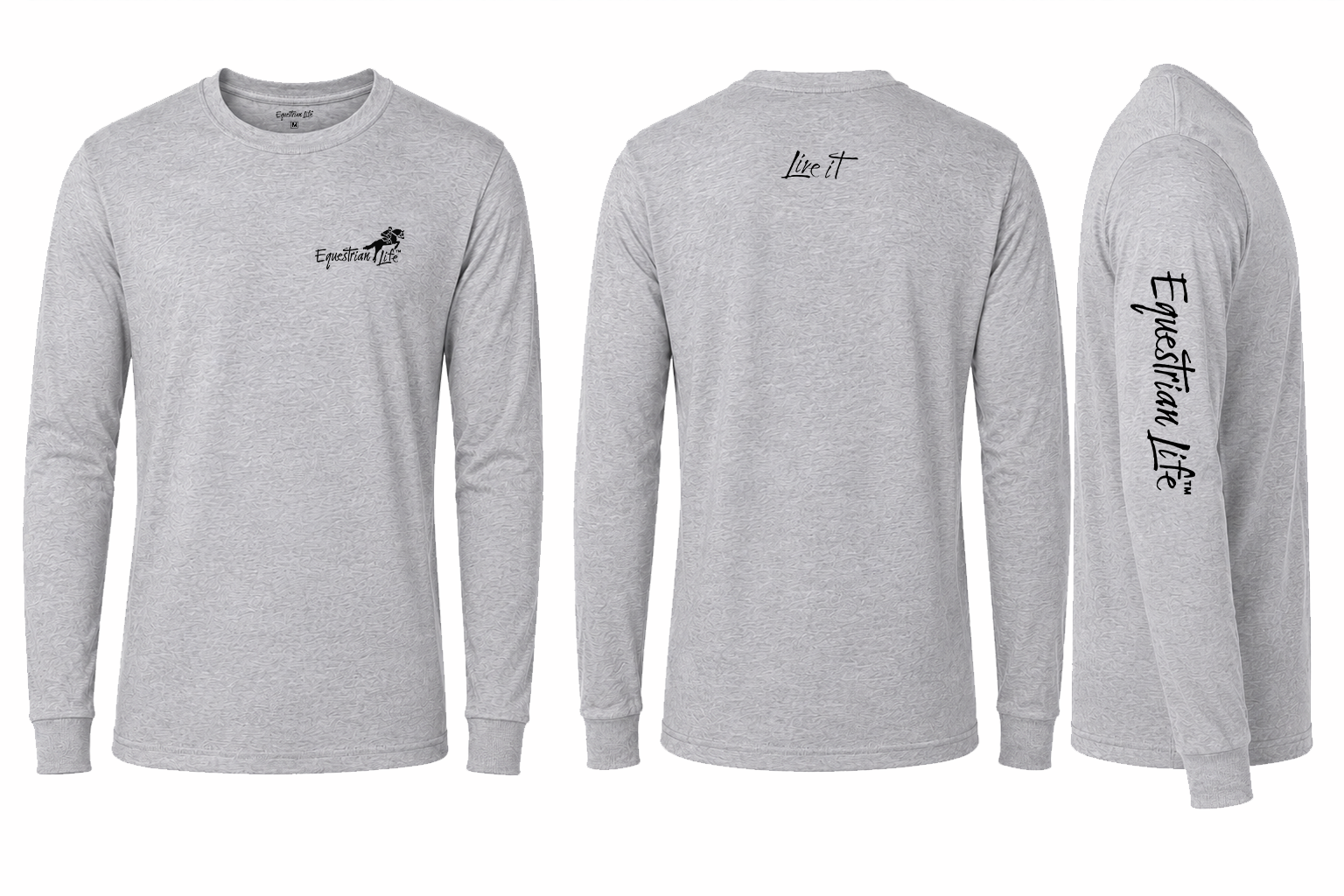 Hunter Jumper Long Sleeve Tee | Unisex Cotton