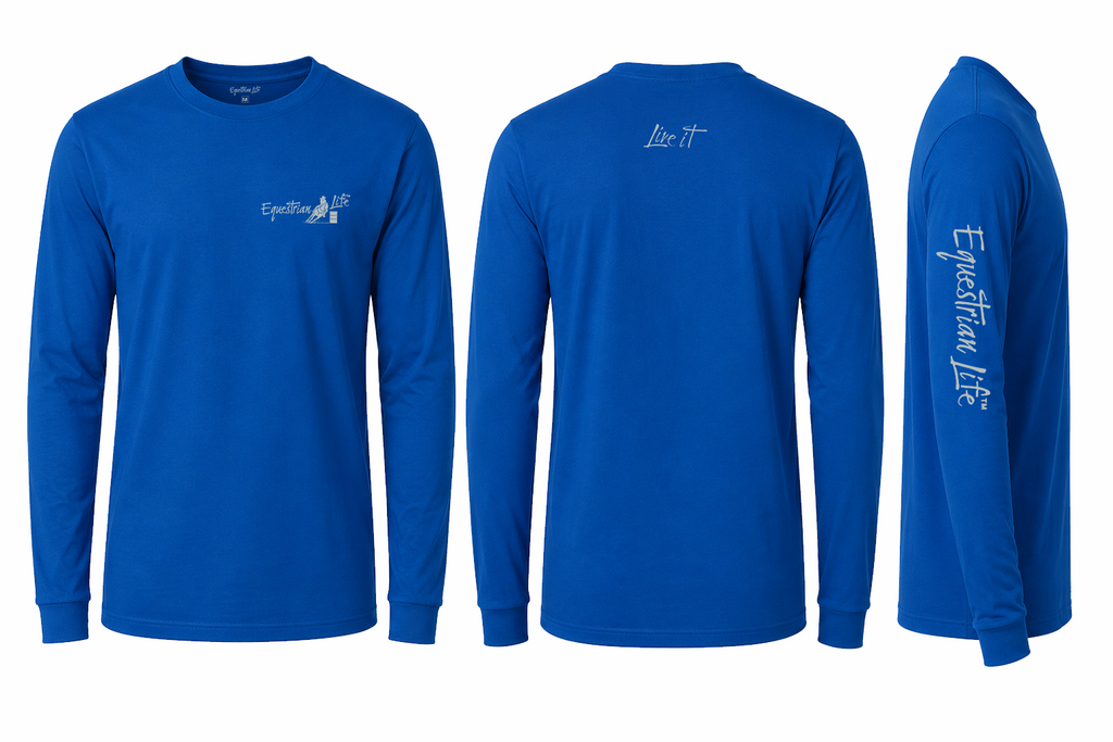 Barrel Racing Long Sleeve Tee | Unisex Cotton