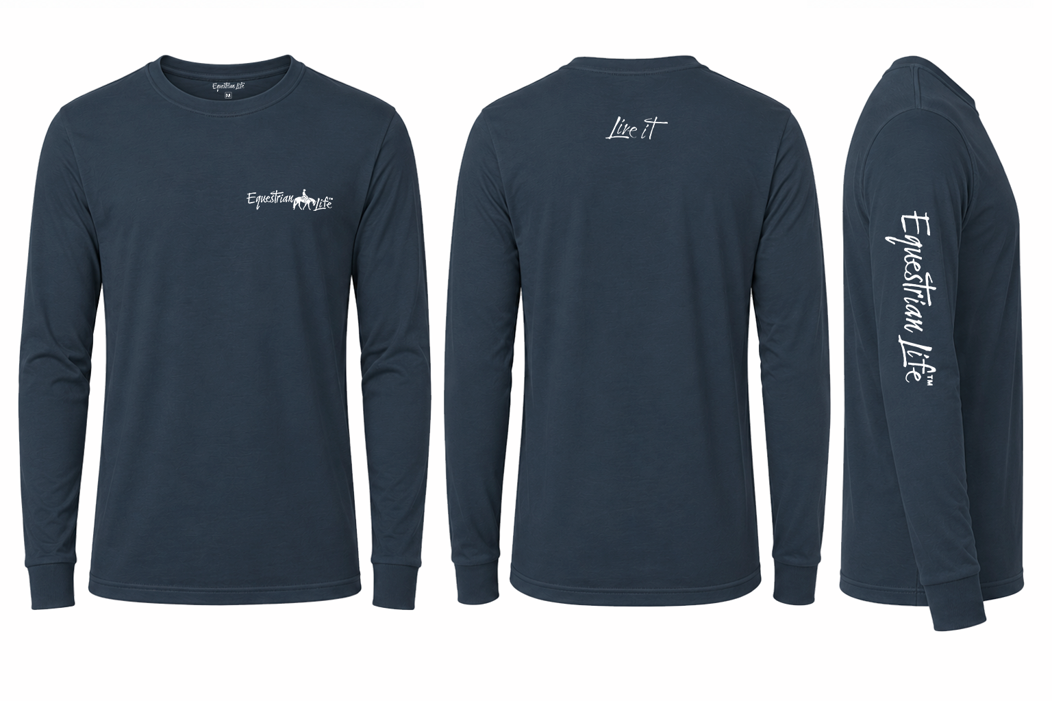 Western Pleasure Long Sleeve Tee | Unisex Cotton