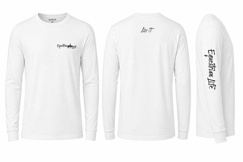 Western Pleasure Long Sleeve Tee | Unisex Cotton