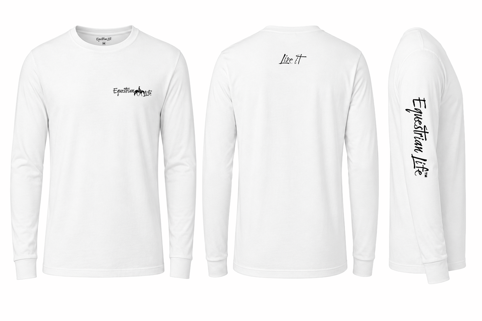 Western Pleasure Long Sleeve Tee | Unisex Cotton