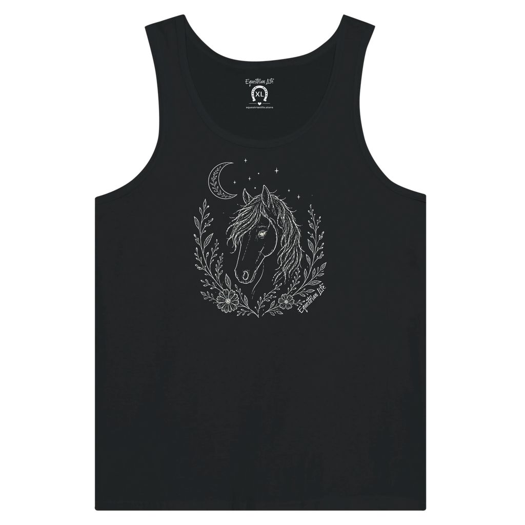 Midnight Soul Horse Tank (Black) designed by Bricole Reincke