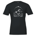 Moonlit Meadow Horse Tee (Black) designed by Bricole Reincke