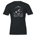 Moonlit Meadow Horse Tee (Black) designed by Bricole Reincke