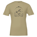 Moonlit Meadow Horse Tee designed by Bricole Reincke for  Equestrian Life®