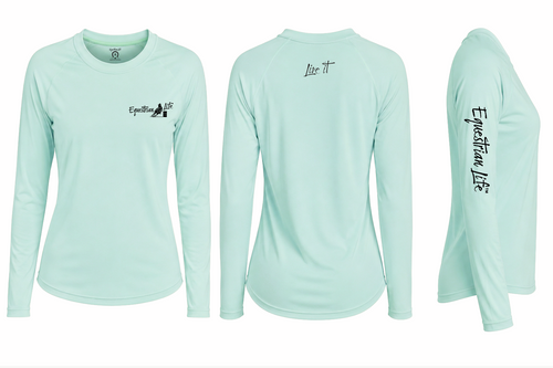 Barrel Racing Sunshirt | Women’s Dry Fit Long Sleeve