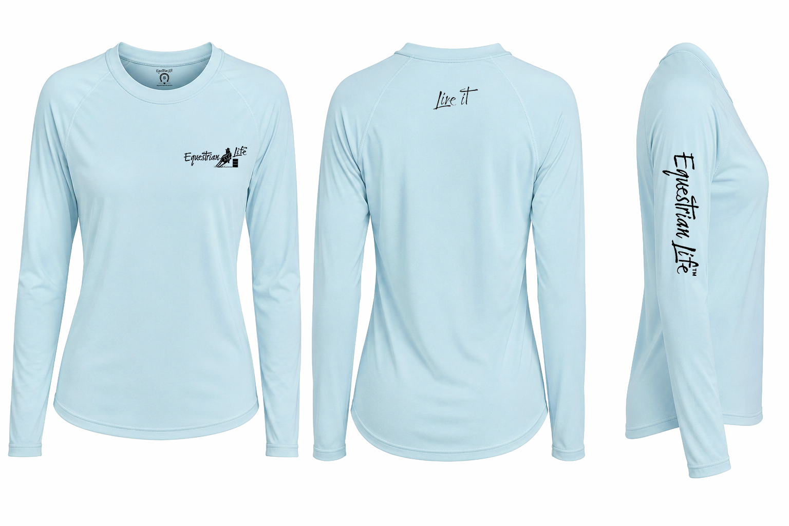 Barrel Racing Sunshirt | Women’s Dry Fit Long Sleeve