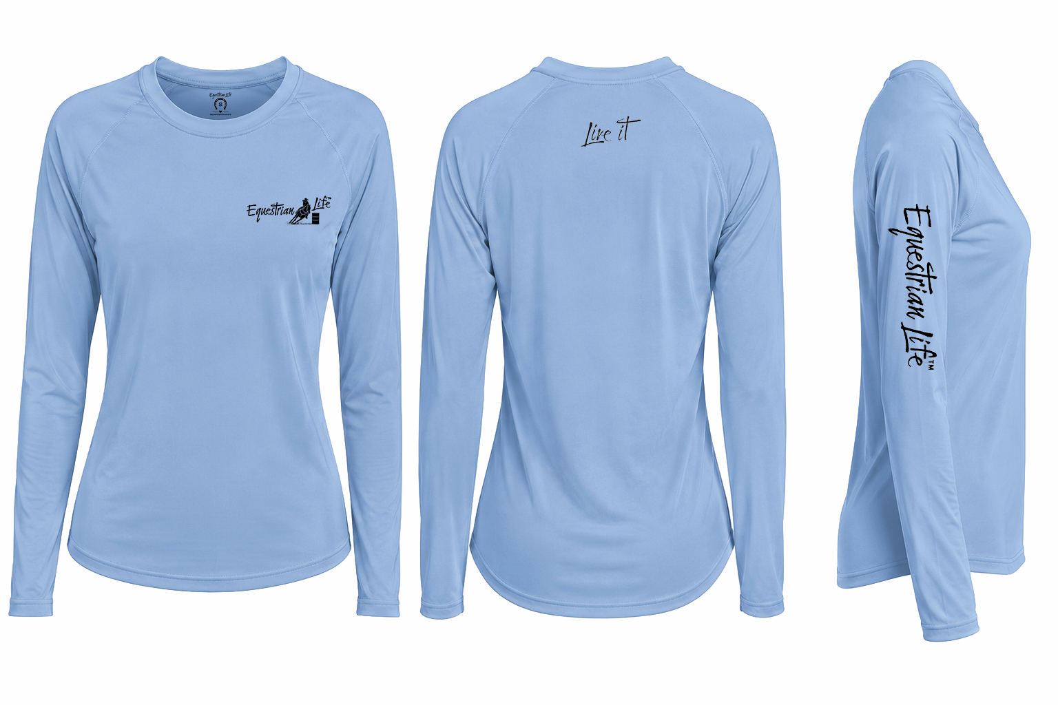 Barrel Racing Sunshirt | Women’s Dry Fit Long Sleeve