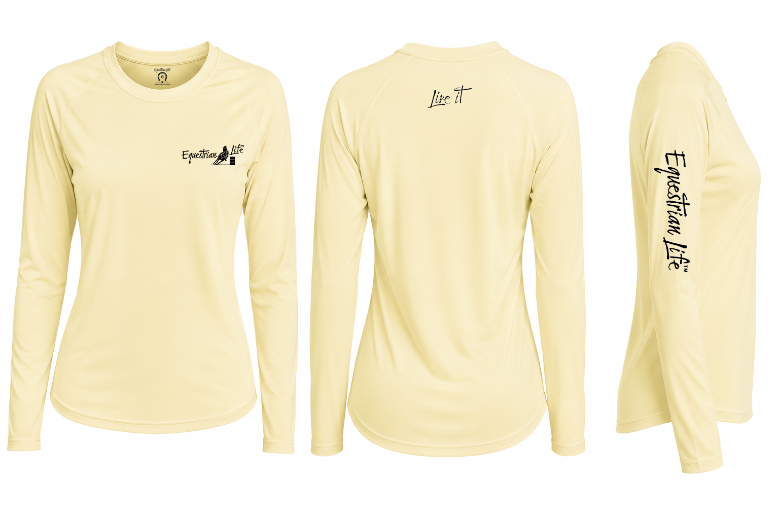 Barrel Racing Sunshirt | Women’s Dry Fit Long Sleeve