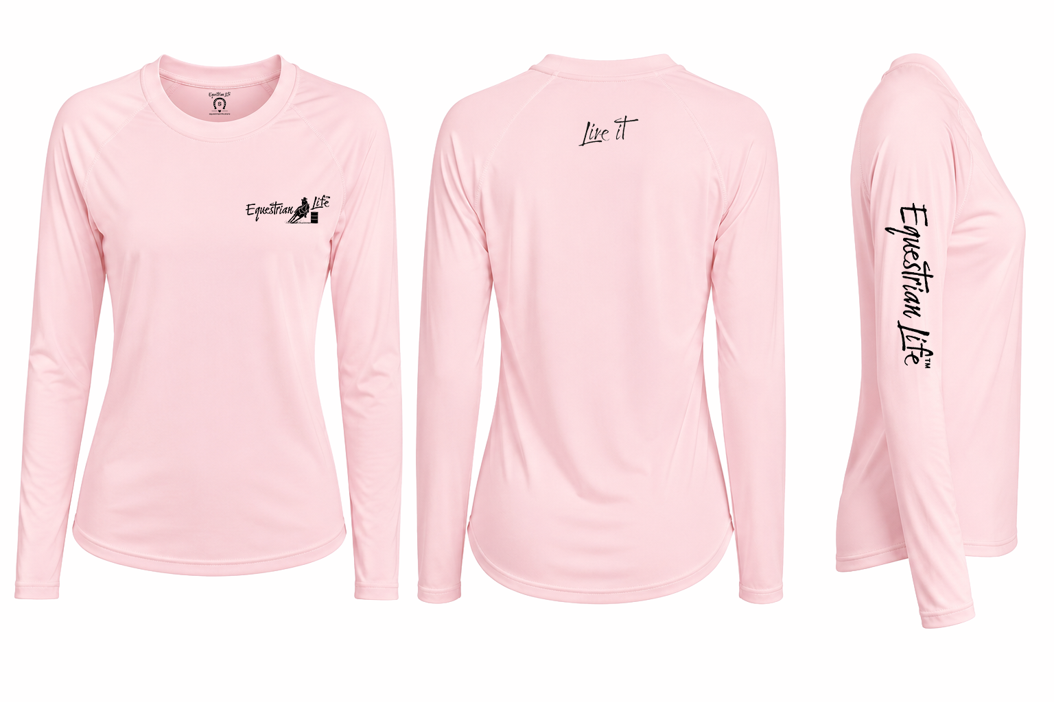 Barrel Racing Sunshirt | Women’s Dry Fit Long Sleeve