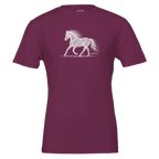 Scribble Horse Tee designed by Bricole Reincke for Equestrian Life®.