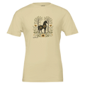 Sunflower Meadow Horse Tee designed by Bricole Reincke for Equestrian Life®.