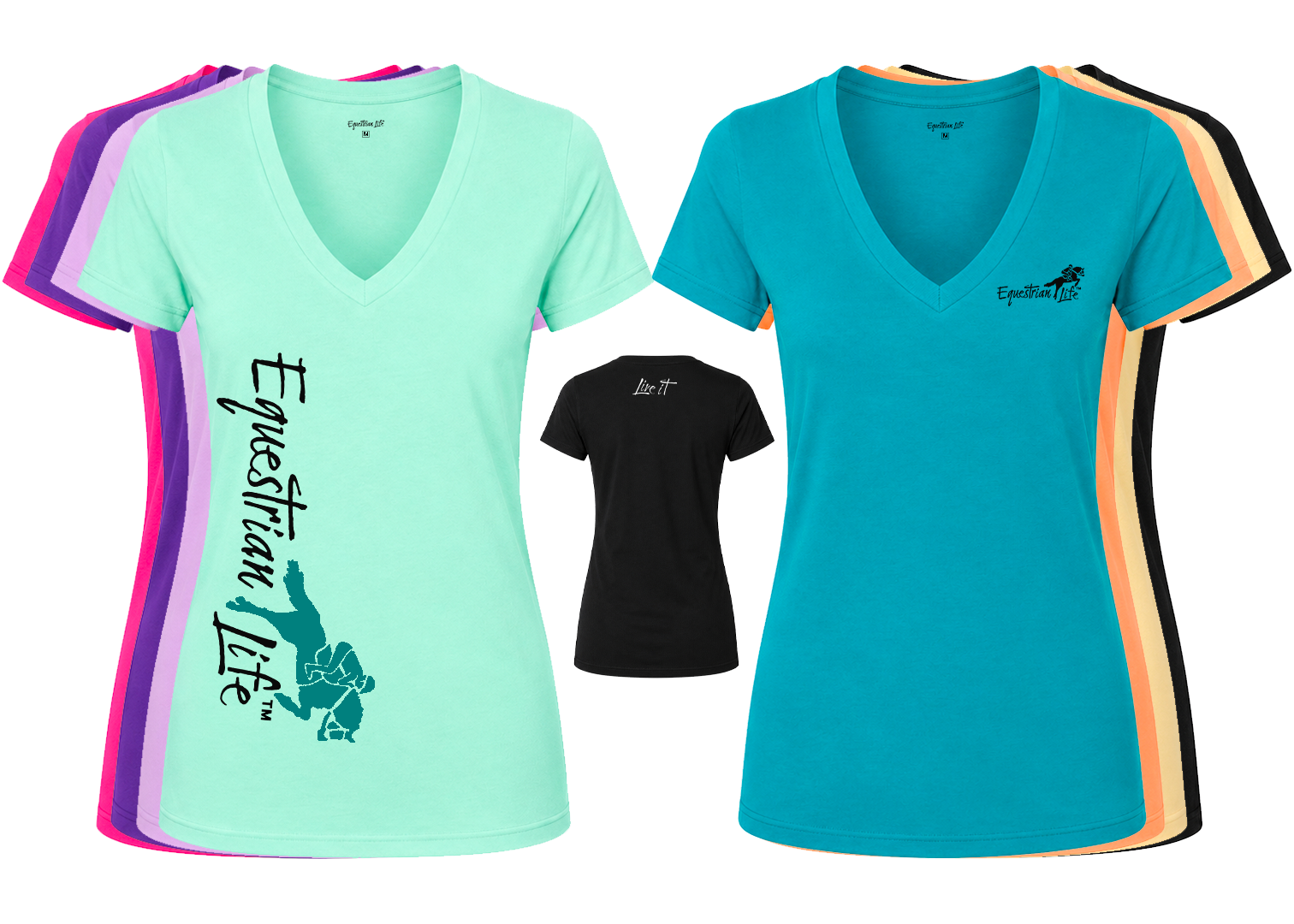 Hunter Jumper Mystery V-Neck Tee | Women’s Cotton